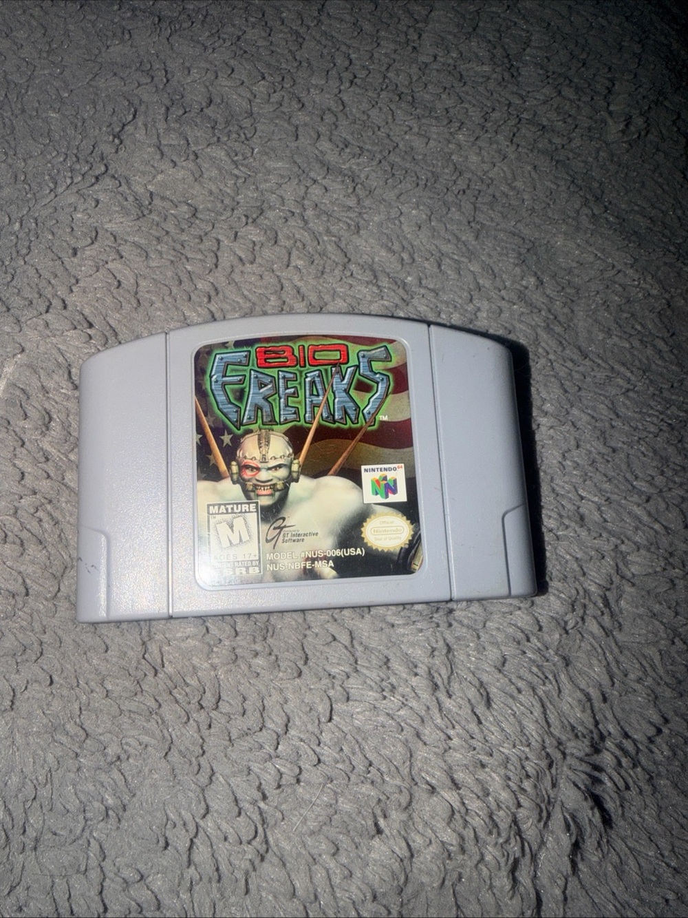 Bio F.R.E.A.K.S. Nintendo 64, (1998) Cart Only